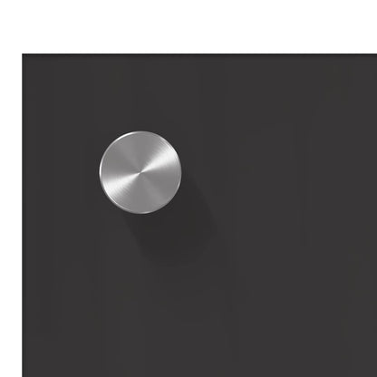 Kitchen Backsplash Dark grey 100 x 50 x 0.6 cm Tempered Glass