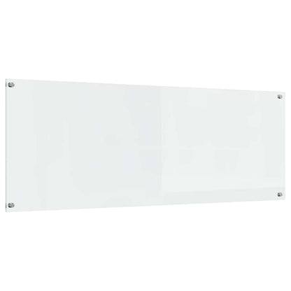 Kitchen Backsplash Transparent 110 x 40 x 0.6 cm Tempered Glass