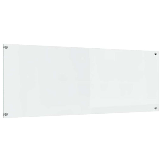 Kitchen Backsplash Transparent 110 x 40 x 0.6 cm Tempered Glass