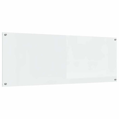 Kitchen Backsplash Transparent 110 x 40 x 0.6 cm Tempered Glass