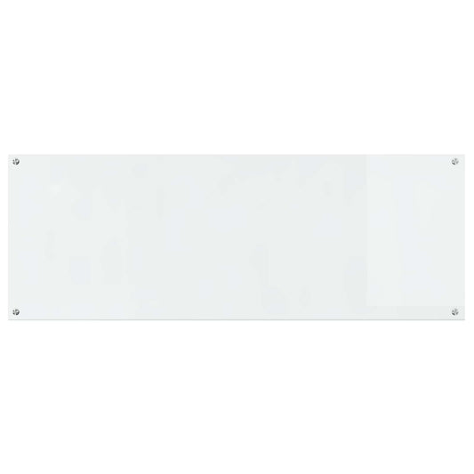 Kitchen Backsplash Transparent 110 x 40 cm Tempered Glass
