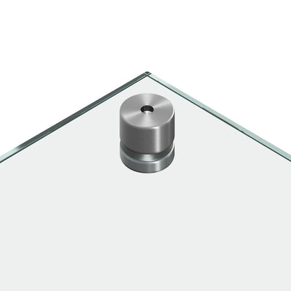 Kitchen Backsplash Transparent 110 x 50 x 0.6 cm Tempered Glass