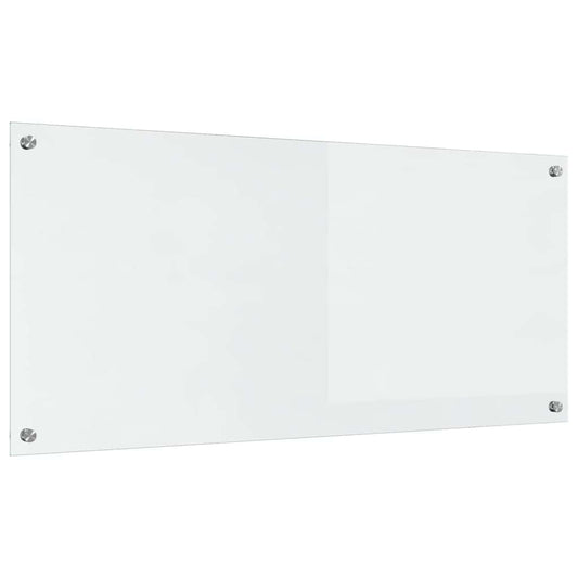 Kitchen Backsplash Transparent 110 x 50 x 0.6 cm Tempered Glass