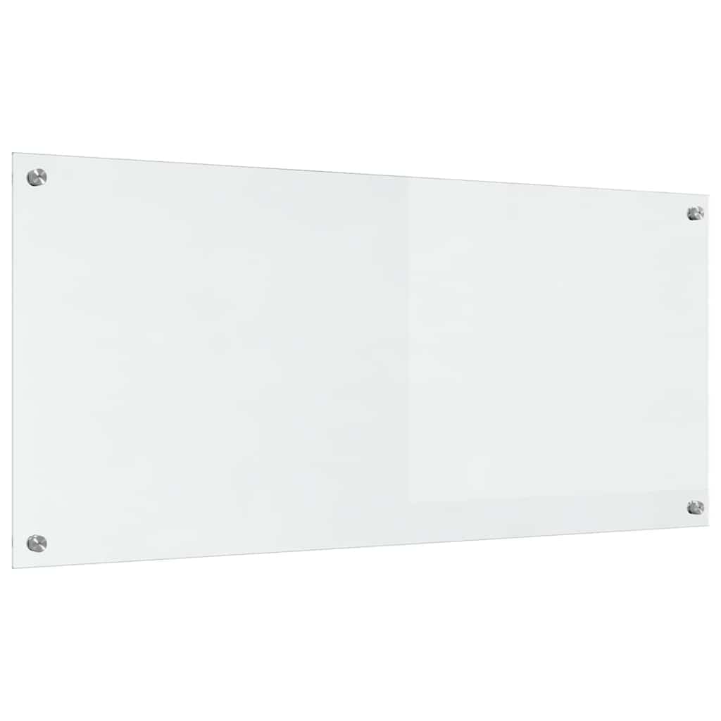 Kitchen Backsplash Transparent 110 x 50 x 0.6 cm Tempered Glass