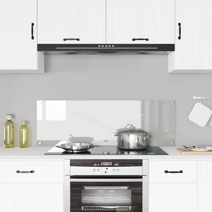 Kitchen Backsplash Transparent 120 x 40 cm Tempered Glass