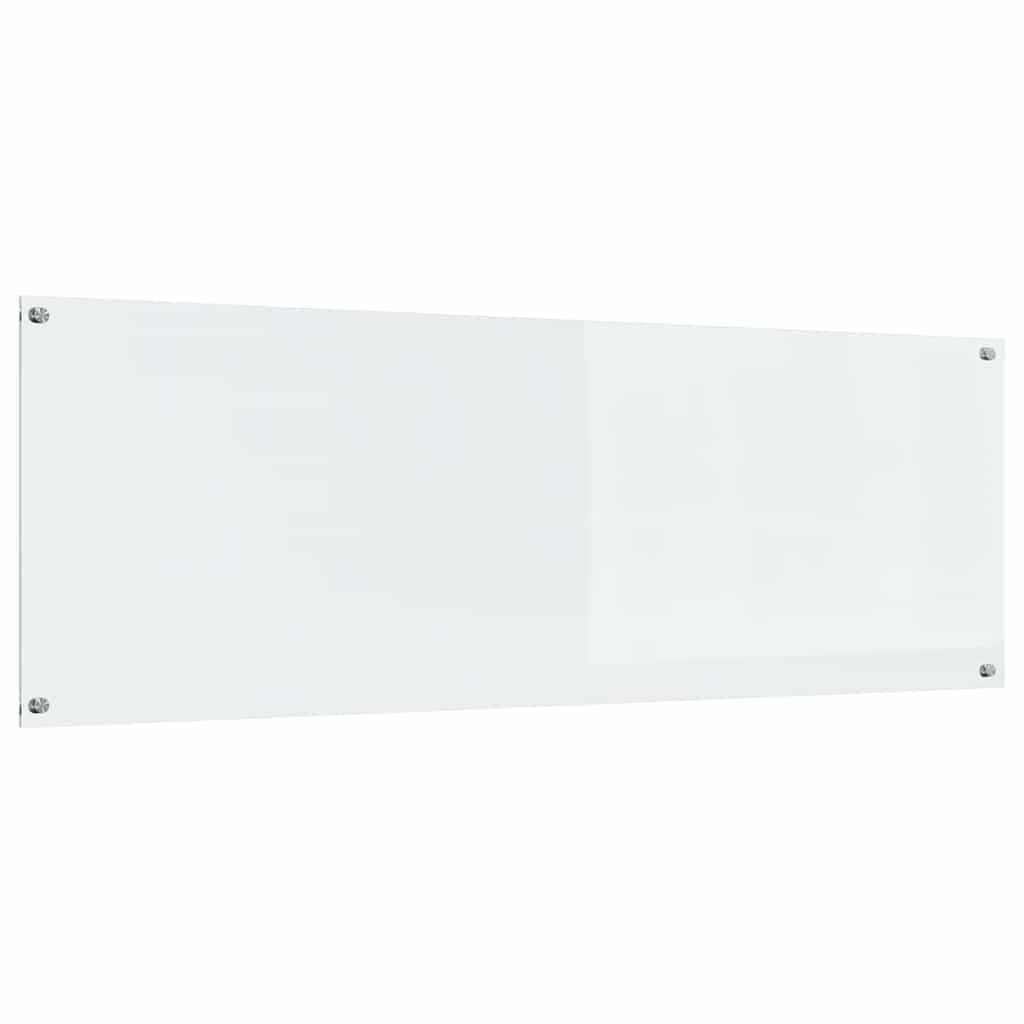 Kitchen Backsplash Transparent 120 x 40 cm Tempered Glass