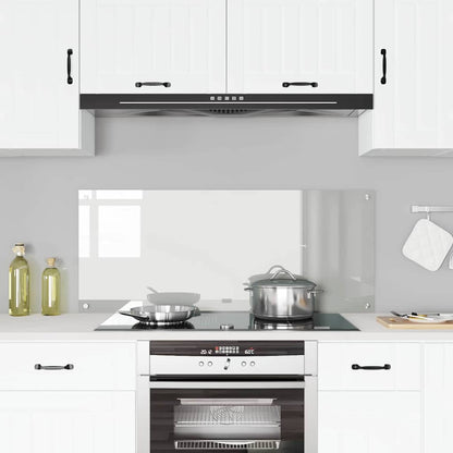 Kitchen Backsplash Transparent 120 x 50 cm Tempered Glass