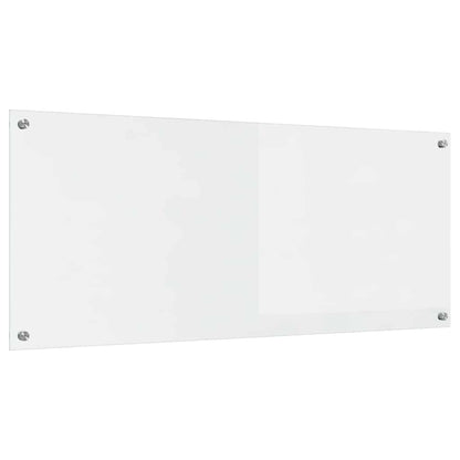 Kitchen Backsplash Transparent 120 x 50 cm Tempered Glass