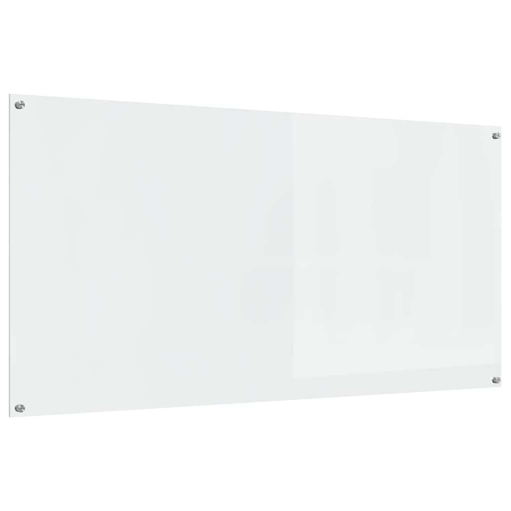 Kitchen Backsplash Transparent 120 x 60 cm Tempered Glass
