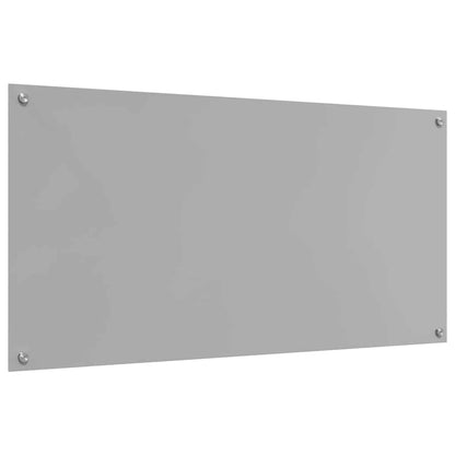 Kitchen Backsplash Light grey 120 x 60 x 0.6 cm Tempered Glass
