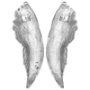 Wings Sculpture Silver 31 x 5 x 91 cm Aluminium