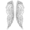 Wings Sculpture Silver 31 x 5 x 91 cm Aluminium