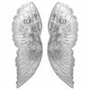 Wings Sculpture Silver 17 x 5 x 59 cm Aluminium