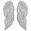 Wings Sculpture Silver 17 x 5 x 59 cm Aluminium