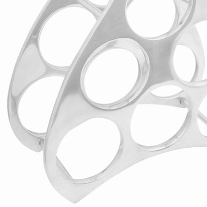 Wine Rack Aluminium Silver