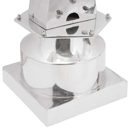 Sculpture Silver 26 x 26 x 110 cm Aluminium