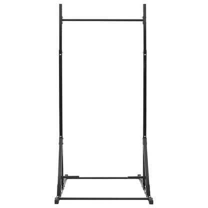 Pull-Up Bar Station Manual Black 100.5 x 102 x 234.5 cm