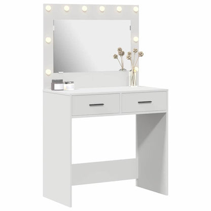 Dressing Table White 78.5 x 41 x 135 cm Engineered Wood