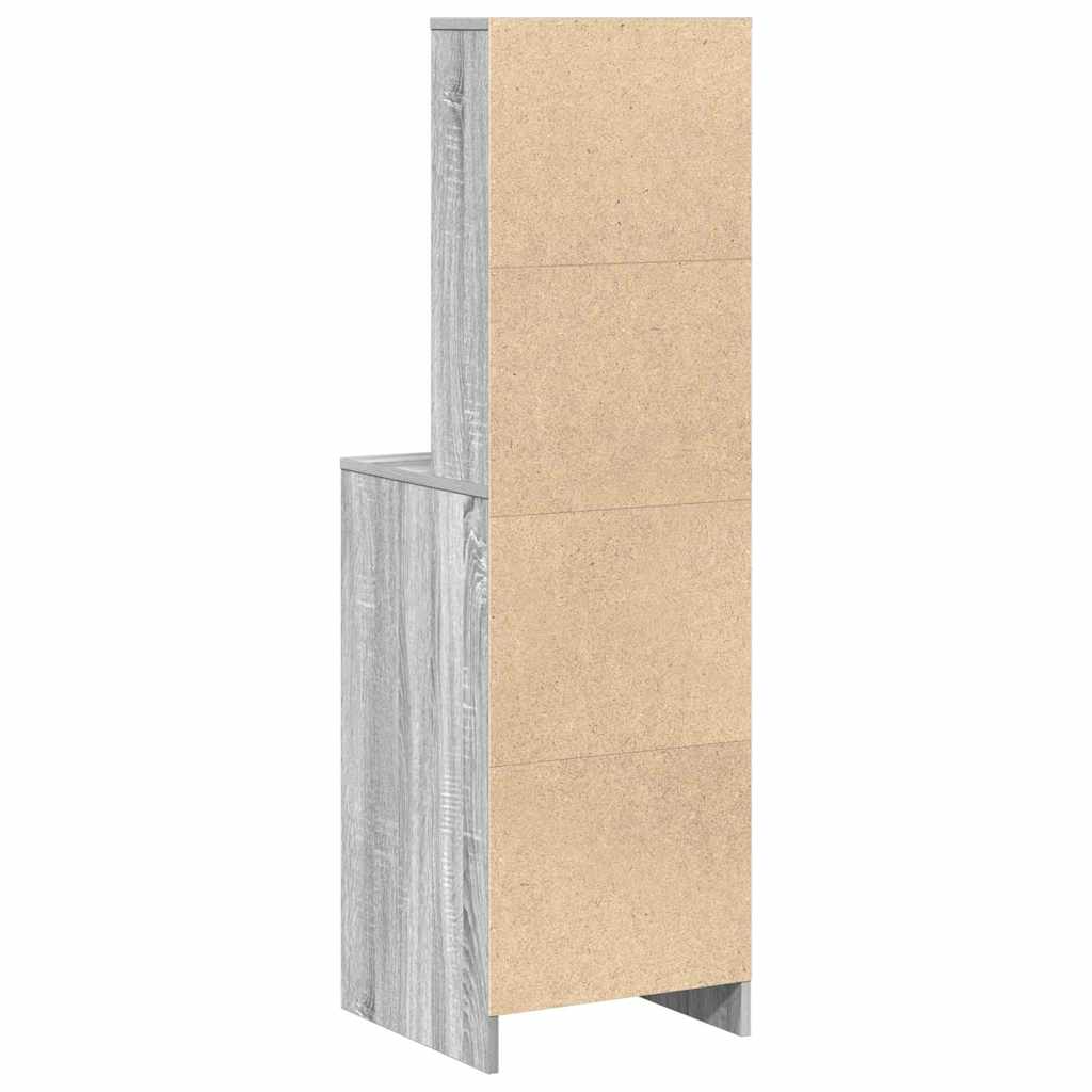 Highboard Grey sonoma 40 x 41 x 135 cm Engineered wood