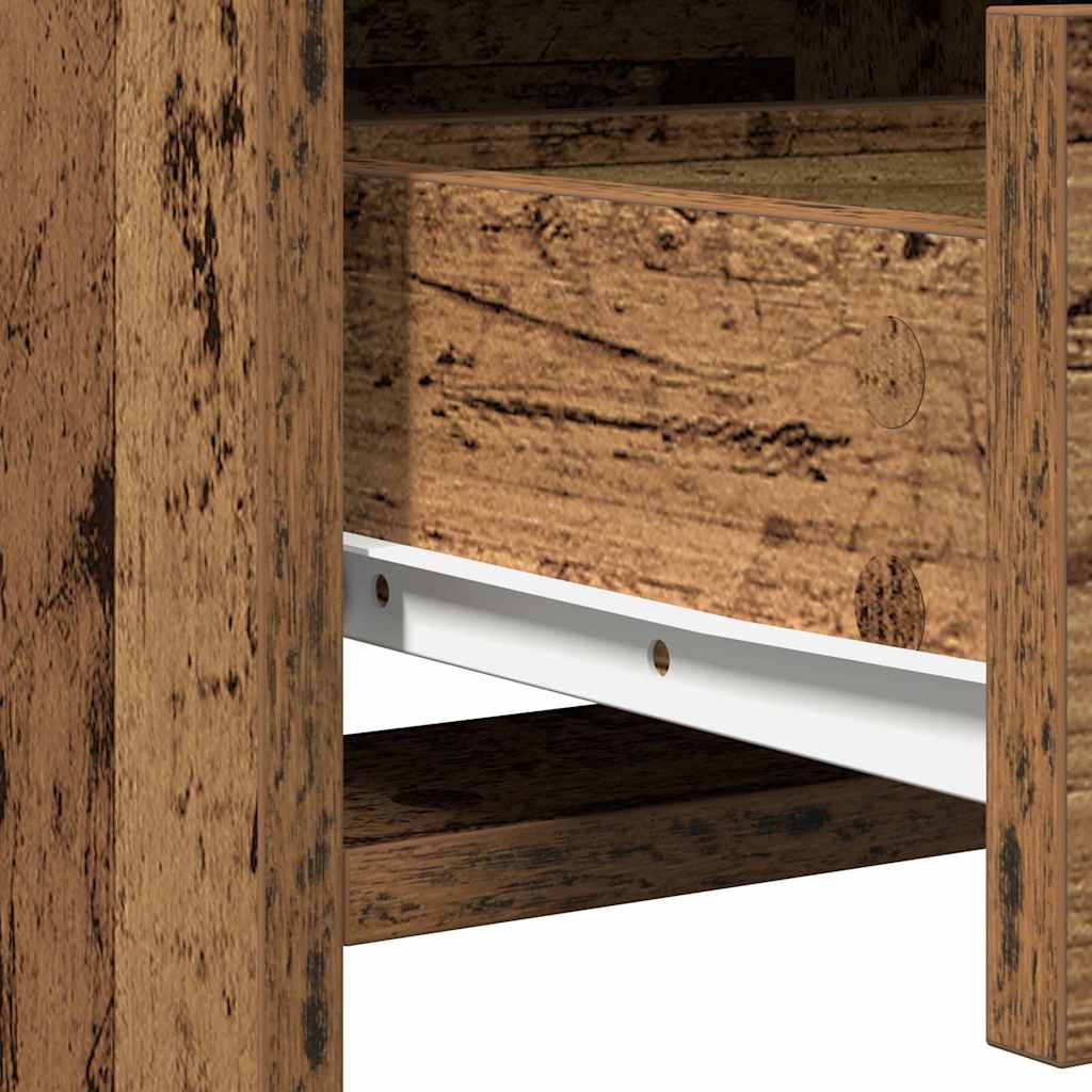 Highboard with Drawer Old wood 40 x 41 x 135 cm Engineered wood