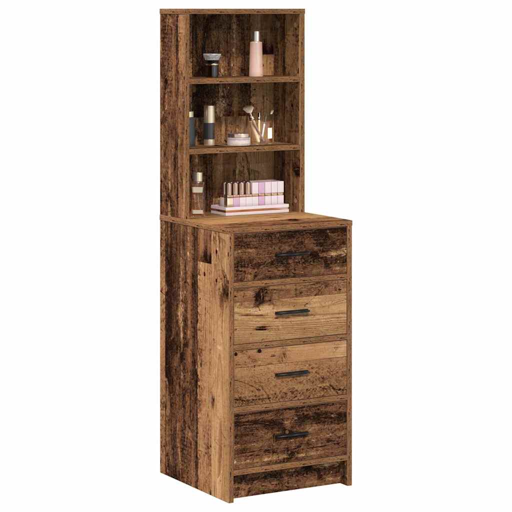 Highboard with Drawer Old wood 40 x 41 x 135 cm Engineered wood