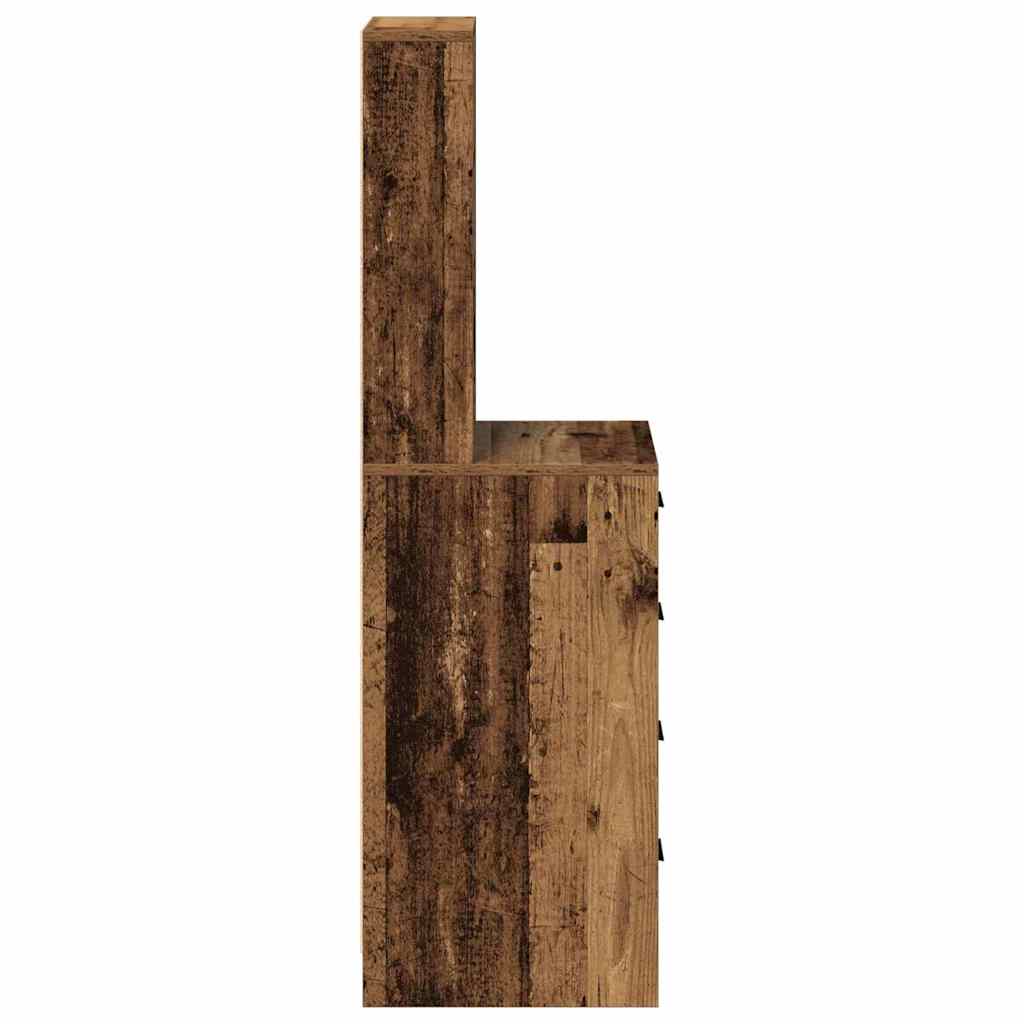 Highboard with Drawer Old wood 40 x 41 x 135 cm Engineered wood