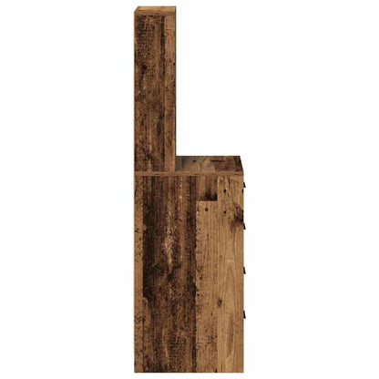 Highboard with Drawer Old wood 40 x 41 x 135 cm Engineered wood