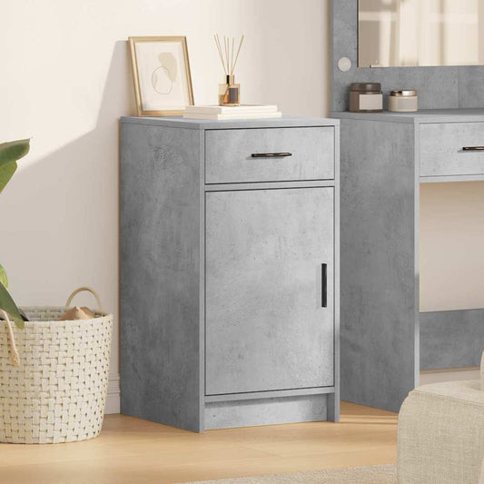 Sideboard Concrete Grey 40 x 40.5 x 75 cm Engineered Wood