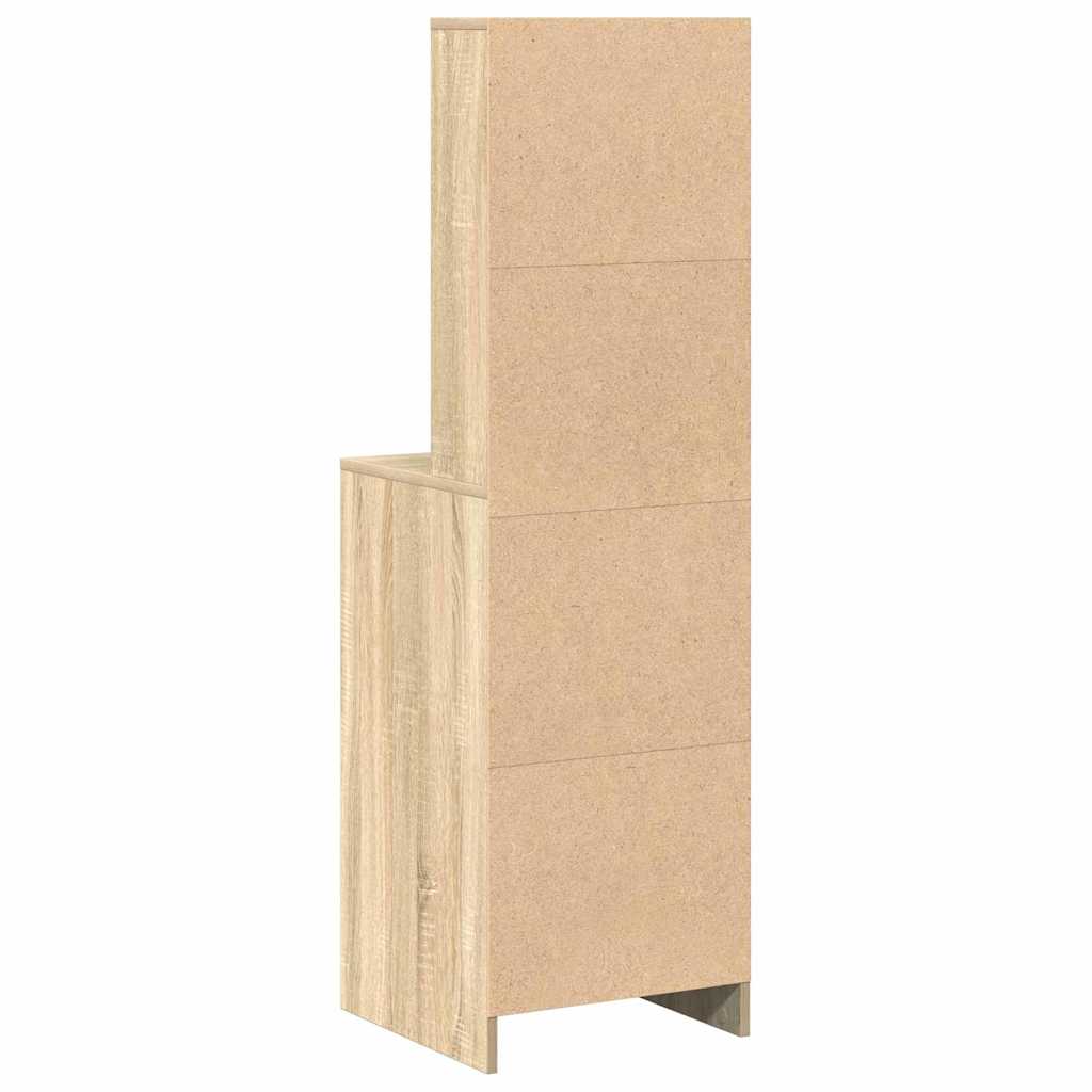 Highboard Sonoma Oak 40 x 40.5 x 135 cm Engineered Wood