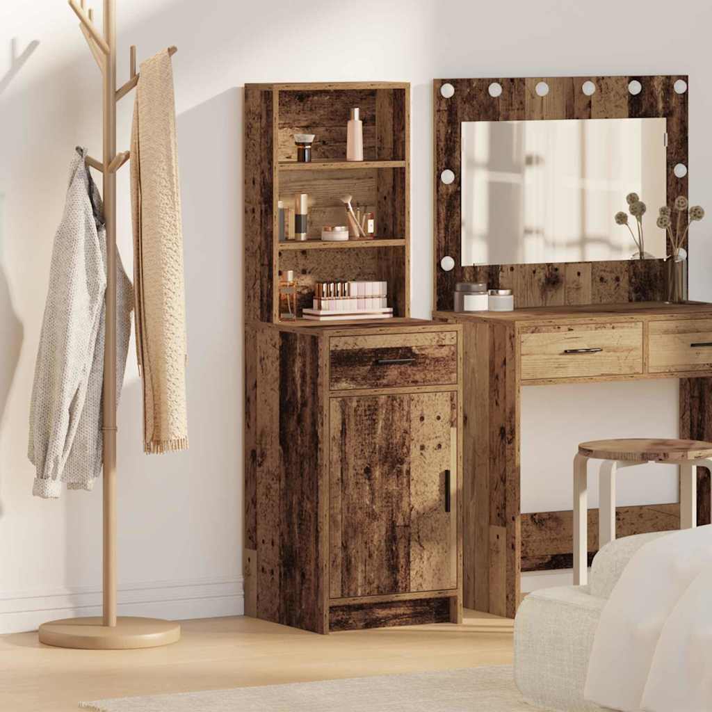 Highboard Old Wood 40 x 40.5 x 135 cm Engineered Wood