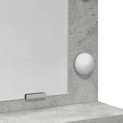 Dressing Table Concrete Grey 79 x 41 x 135 cm Engineered Wood