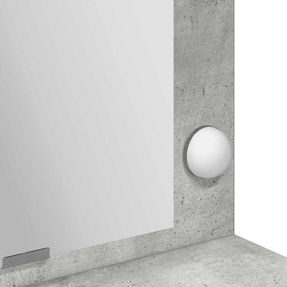 Dressing Table Concrete Grey 100 x 41 x 135 cm Engineered Wood