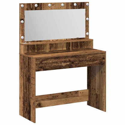 Dressing Table Old Wood 100 x 41 x 135 cm Engineered Wood