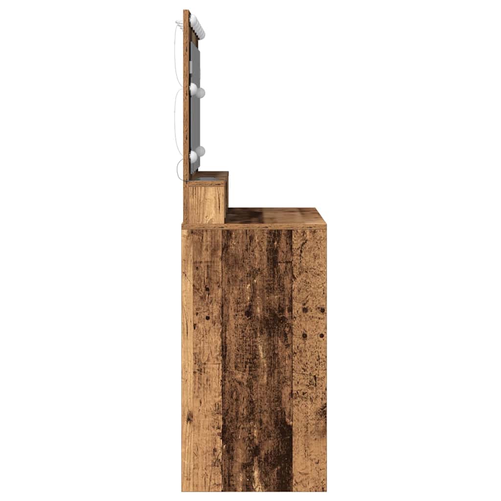 Dressing Table Old Wood 100 x 41 x 135 cm Engineered Wood