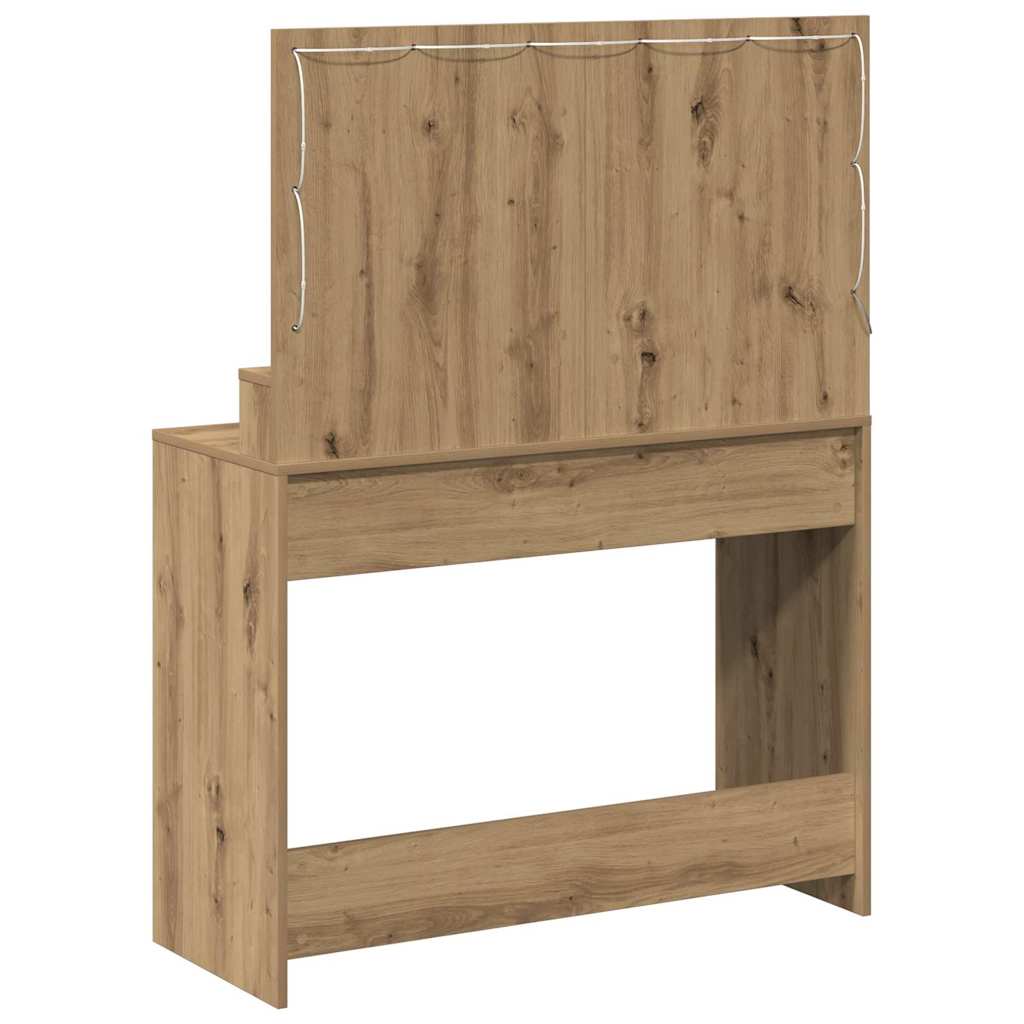 Dressing Table Artisan Oak 100 x 41 x 135 cm Engineered Wood