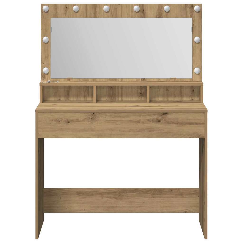 Dressing Table Artisan Oak 100 x 41 x 135 cm Engineered Wood