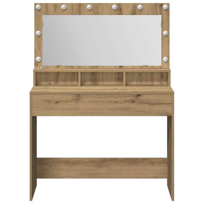 Dressing Table Artisan Oak 100 x 41 x 135 cm Engineered Wood