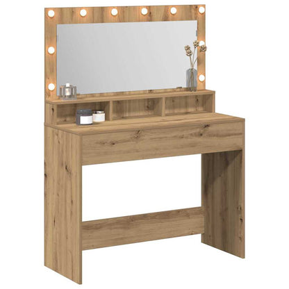 Dressing Table Artisan Oak 100 x 41 x 135 cm Engineered Wood