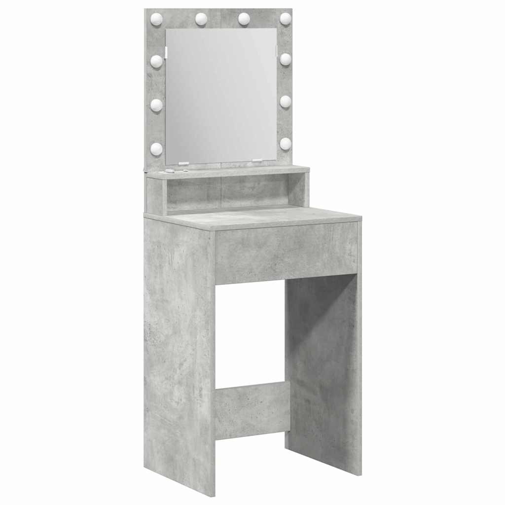Dressing Table Concrete Grey 50 x 41 x 135 cm Engineered Wood