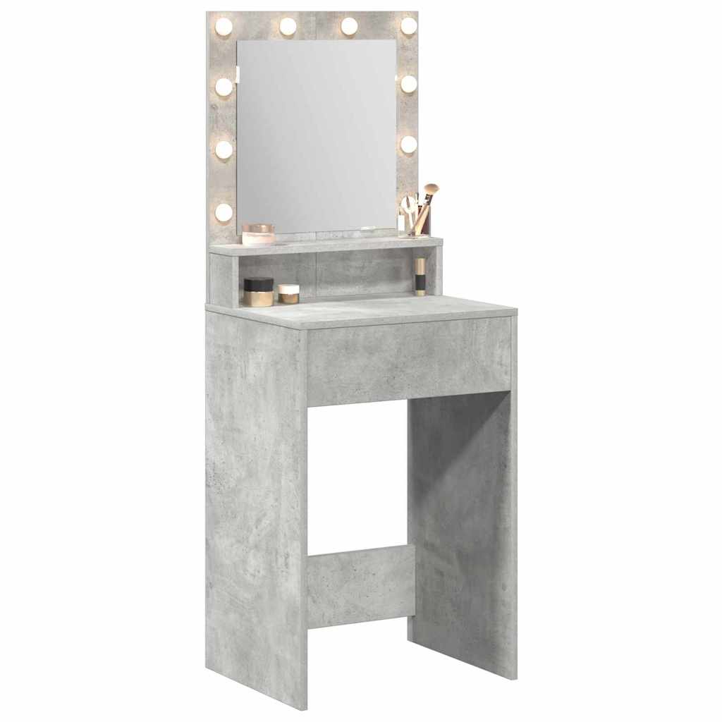 Dressing Table Concrete Grey 50 x 41 x 135 cm Engineered Wood