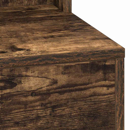 Dressing Table Smoked Oak 50 x 41 x 135 cm Engineered Wood