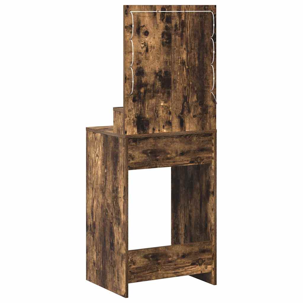 Dressing Table Smoked Oak 50 x 41 x 135 cm Engineered Wood