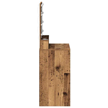 Dressing Table Old Wood 50 x 41 x 135 cm Engineered Wood