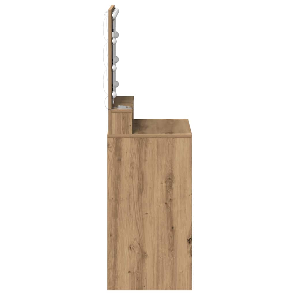 Dressing Table Artisan Oak 50 x 41 x 135 cm Engineered Wood
