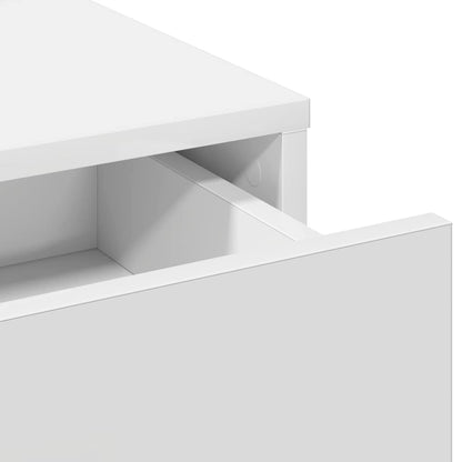Dressing Table White 50 x 41 x 140 cm Engineered Wood