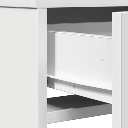 Dressing Table White 50 x 41 x 140 cm Engineered Wood