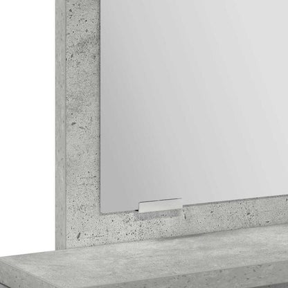 Dressing Table Concrete grey 50 x 41 x 140 cm Engineered wood