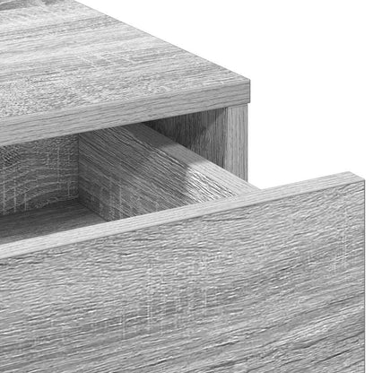 Dressing Table Grey sonoma 50 x 41 x 140 cm Engineered wood