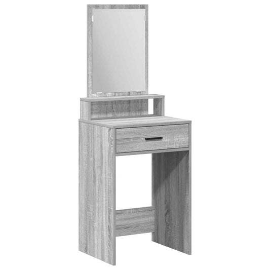 Dressing Table Grey sonoma 50 x 41 x 140 cm Engineered wood
