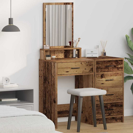 Dressing Table Old Wood 50 x 41 x 140 cm Engineered wood